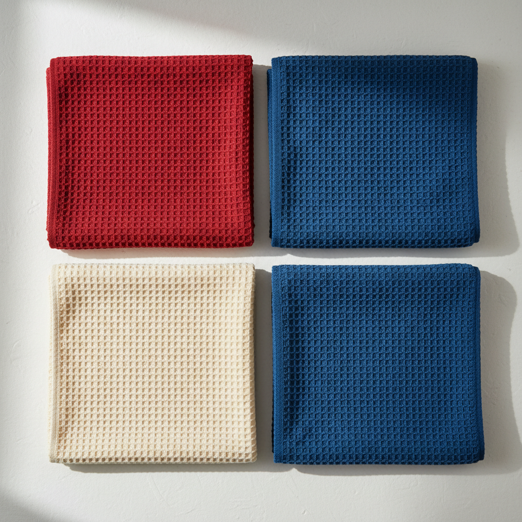 Soggy Cotton, Scratchy Cellulose, and the Case for a Waffle Weave Microfiber Towel Set for Home