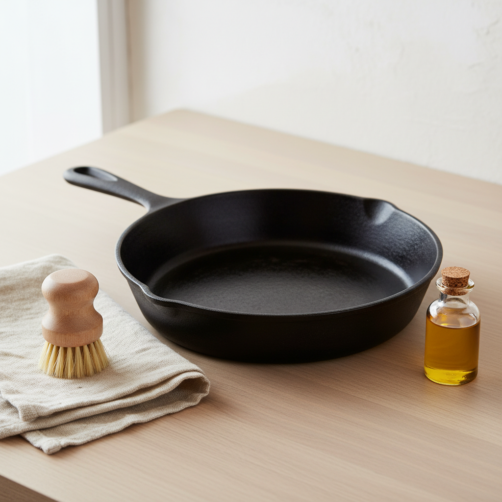 Bare Hands and Paper Towels Aren't Enough — What a Cast Iron Care Kit Gives Home Cooks That Improvising Can't