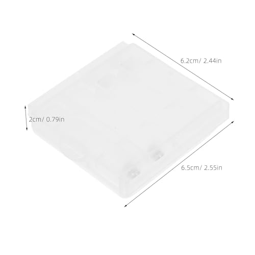 Battery Converter Holder Plastic Storage Box AAA to Aa 4pcs - view 2