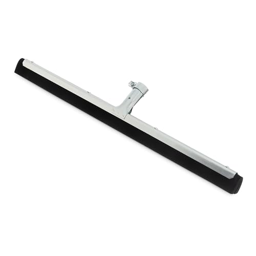 Double-Foam Floor Squeegee, 22 Inch, Black