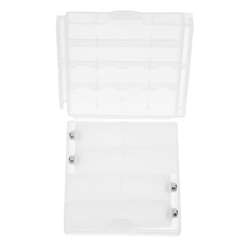 Battery Converter Holder Plastic Storage Box AAA to Aa 4pcs