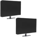 2P Waterproof Monitor Dust Cover 420D Oxford Cloth Computer Screen