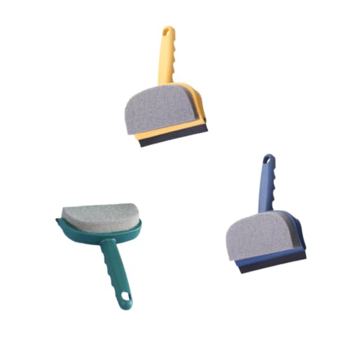 3Pcs Window Squeegee Cleaning Brush for Glass Doors and Windows