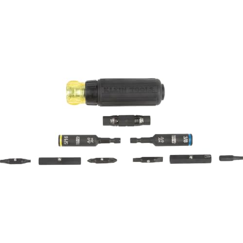 80080 6-Piece Hand Tool Kit with 2 Screwdrivers, 3 Pliers, Wire Stripper and Cutter and 32500HDRT 11-in-1 Ratcheting Impact Rated Screwdriver/Nut Driver - view 6