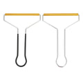 2pcs Metal Lint Remover Hand Scraper for PET Hair and Dust on Fabric