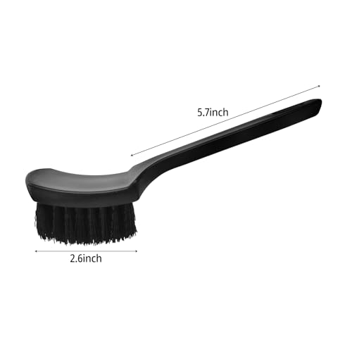 Carpet Brushes for Cleaning, Scrub Brush for Floor Mats, Cleaning Brush for Car Interior and Home, Simple and Practical (1, Black) - view 2