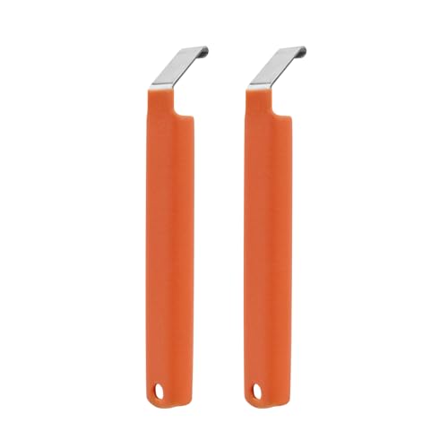 Vinyl Siding Removal Tool for Installation and Repair – Steel Blade, Extra Long Non-Slip Handle, Vinyl Siding Tools Kit to Avoid Damage Essential siding Zip Tool for Installer & DIY (Orange)