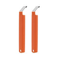 Vinyl Siding Removal Tool for Installation and Repair – Steel Blade, Extra Long Non-Slip Handle, Vinyl Siding Tools Kit to Avoid Damage Essential siding Zip Tool for Installer & DIY (Orange)