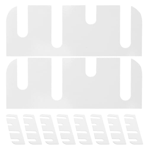 10pcs Plastic Door Hinge Spacer Shims for Cabinet Hole Fixing and Leveling