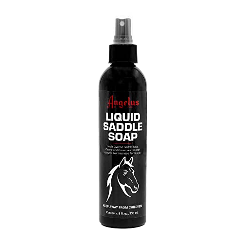 Leather Glycerine Saddle Soap - Protects, Cleans, Conditions, and Polishes Leather - 8oz