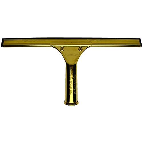 10012 Solid Brass Squeegee, 12-Inch, Gold