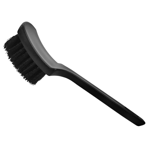 Carpet Brushes for Cleaning, Scrub Brush for Floor Mats, Cleaning Brush for Car Interior and Home, Simple and Practical (1, Black)