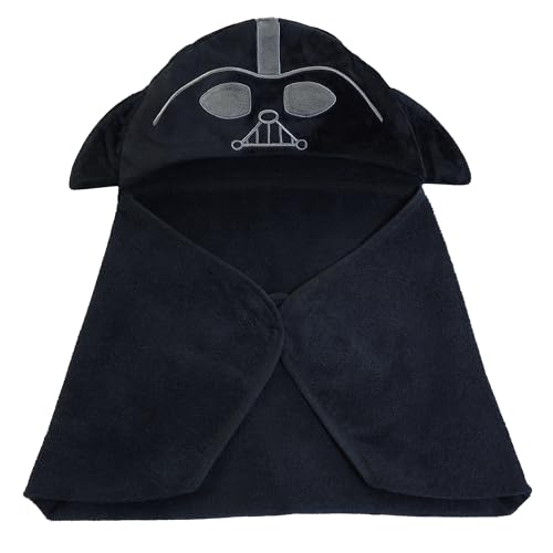 Star Wars Darth Vader Luxury Cotton Hooded Baby Bath Towel - view 5