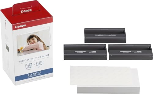 Selphy CP1500 Photo Printer Bundle (Black) with KP-108 Paper (108 Sheets) 3 Color Ink Cartridges & Tudak Cleaning Cloth – Wireless Compact Dye-Sub Printer Kit - view 3