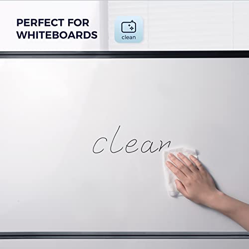 Dry Erase Desk Mat Bundle | 32"x14" Dry Erase Desk Mat, Includes 2 Wet Erase Markers & 1 Cleaning Cloth + Whiteboard Cleaning Wipes,3 PCS, 50 Wipes Per Pack - view 7