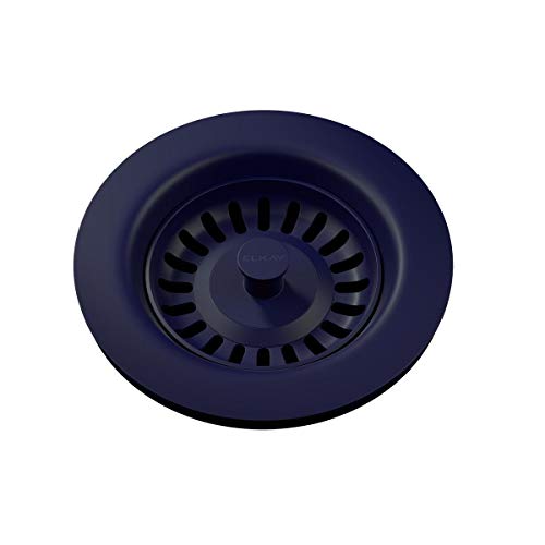 LKQS35JB Polymer Drain Fitting with Removable Basket Strainer and Rubber Stopper, Jubilee