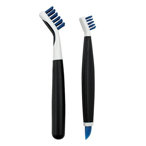 Good Grips Deep Clean Brush Set, Orange, Blue