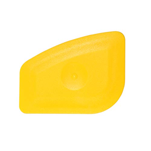 Small Handy Plastic Scraper Hard Sharp Card Round Edge for Home Universal Cleaning Squeegee, Decal Sticker Remover, Pack of 4 - view 2