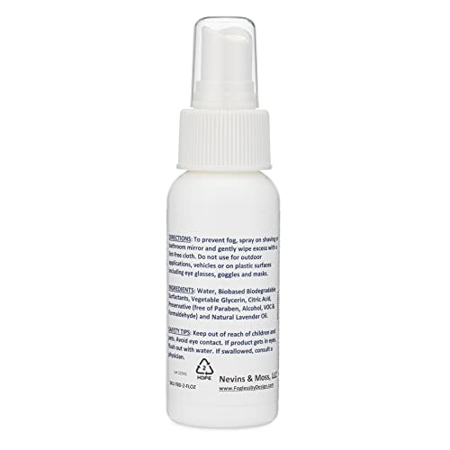 Bathroom Mirror Anti-Fog Spray, 2 fl. oz Travel Size - view 2