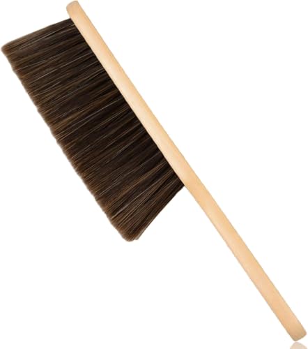 Woooden Hand Whisk Small Dust with Bristles