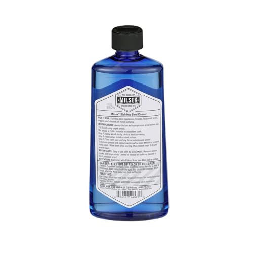Stainless Steel Cleaner - Multipurpose Cleaning Supplies for Home and Kitchen Appliances, Sink, Stovetop, Dishwasher, Microwaves and Refrigerators - 12 Fl Oz (Pack of 12) - view 4
