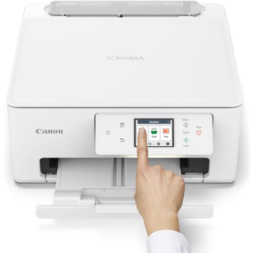 PIXMA TS7720 Wireless All in One Inkjet Printer, Duplex Printing, 200 Sheet Capacity, Mobile Photo Document Printing (6256C002) + Cable Ties + Printer Cable + Cleaning Kit (6pc Bundle) - view 5