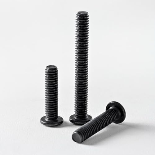 5/16-18 x 5/8" (25 Pack) Flat Head Hex Socket Cap Screws Bolts, Black Oxide 304 Stainless Steel 18-8, Hex Drive, Bright Finish, Fully Machine Thread - view 7