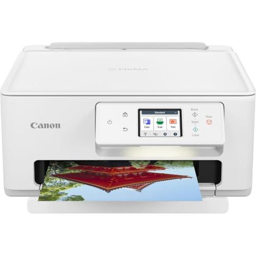 PIXMA TS7720 Wireless All in One Inkjet Printer, Duplex Printing, 200 Sheet Capacity, Mobile Photo Document Printing (6256C002) + Cable Ties + Printer Cable + Cleaning Kit (6pc Bundle) - view 2