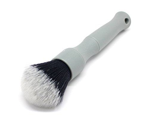 Synthetic Detailing Brush Set - Ultra-Soft Interior Car Cleaning Brushes for, Screens, Emblems, & Tight Spaces - Gray - view 3