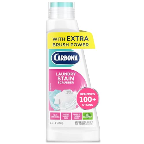 Laundry Stain Remover & Scrubber, Bio Enzyme Formula, 8.4 Fl Oz