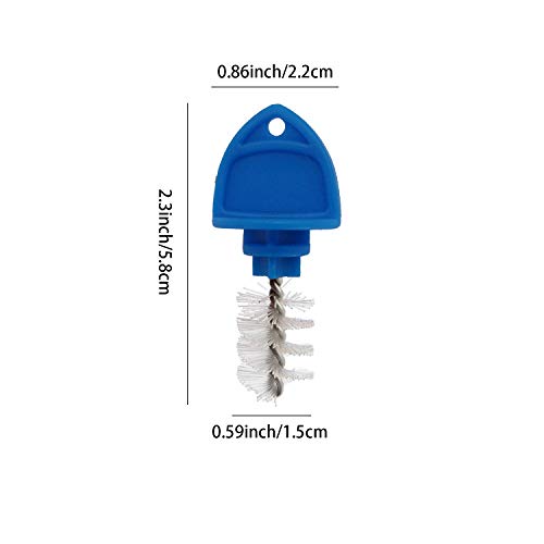Beer Plugs Tap Brush,30 Pack Beer Faucet Tap Cleaning Plug Brush For Draft Beer Faucet Cap (Blue) - view 4