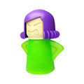 Angry Mama Microwave Cleaner, Vinegar and Water Steam Tool (Green)