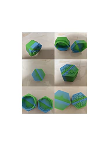 Gentcy 26ml 1pcs multi Hexagon Silicone Container Jar New Honeybee Silicone Jar Box - view 2