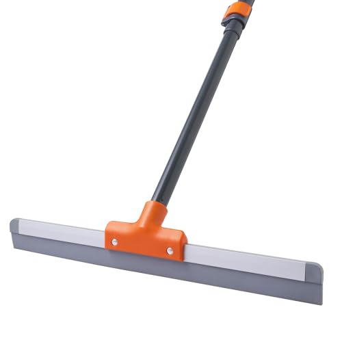Rubber Floor Squeegee with Extendable Long Handle