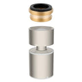 CUPC Certified 2-function 360° Swivel Sink Aerator, Brushed Nickel