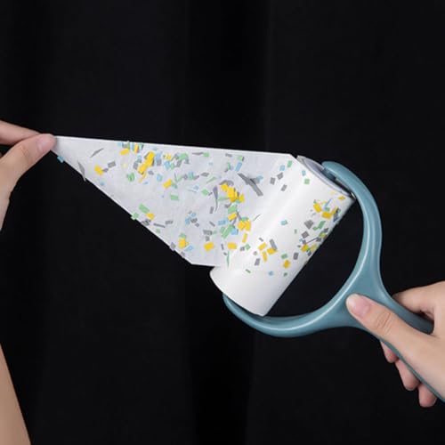 Lint Roller Brush with Detachable Paper Rolls PET Hair Remover for Clothes - view 6