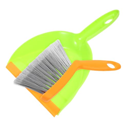 Mini Hand Broom and Dustpan Set, PP Desktop Cleaning Tool for Crumbs