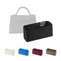 Satin Purse Organizer for Kelly 25, Black