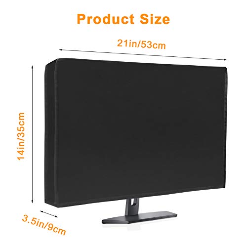 2P Waterproof Monitor Dust Cover 420D Oxford Cloth Computer Screen - view 2