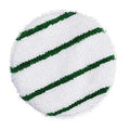 Low-Profile Carpet Bonnet with Green Scrubber Strips - Perfect for Hardwood, Area Rugs, and Thick Carpet - and Rotary Floor Brushes & Pad Drivers - 19" (Pack of 1)