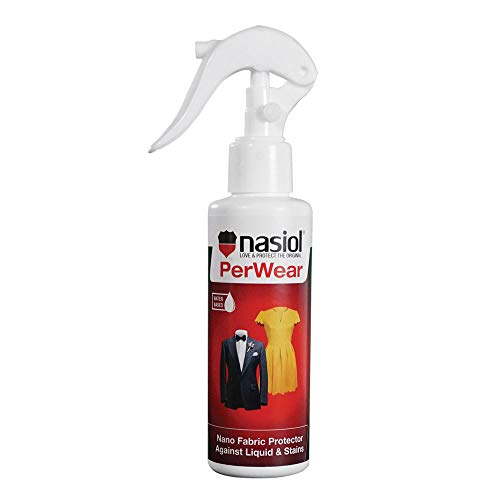 PerWear Nano Fabric Protector Spray, Shield Against Liquids Keeping your Cloths Fresh and Clean, Fabric Stain Guard, Cotton, Satin, Polyester and more, PFAS Free and Water Based Formula