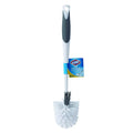 Toilet Bowl Brush With Under Rim Scrubber