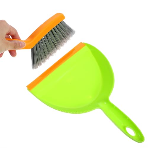 Mini Hand Broom and Dustpan Set, PP Desktop Cleaning Tool for Crumbs - view 4