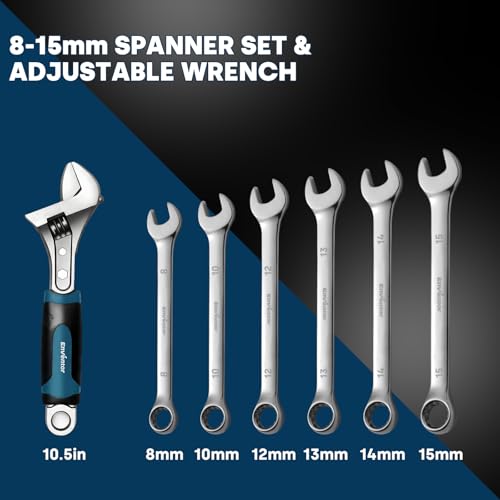 Tool Set with Molded Storage Case, 220 Pieces, Blue - view 6