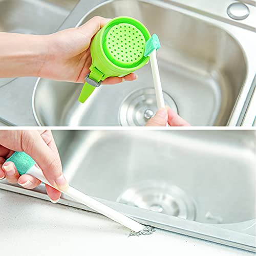 Small Cleaning Brushes for Household Cleaning Deep Detail Crevice Cleaning Tool Kit Tiny Scrub Cleaner Brush for Small Holes Corner Space Gaps Keyboard Bottle Window Seal Sill - view 6