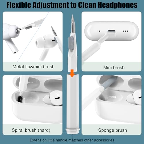 20 in 1 Multifunctional Cleaner Kit for Electronic Devices (White) - view 2