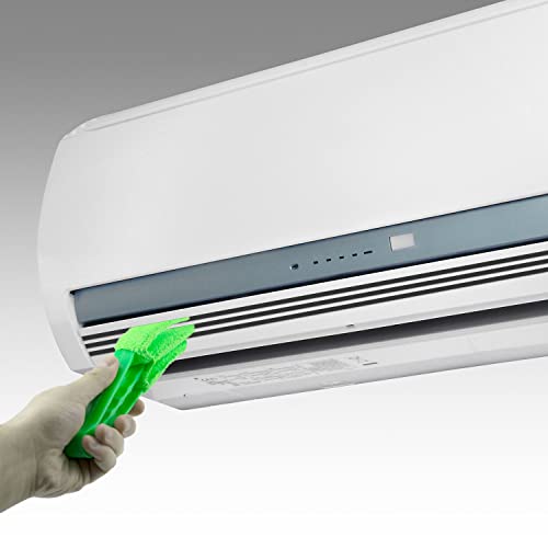 2 Pieces Microfiber Blind Duster Brushes with 6 Microfiber Sleeves Window Blind Cleaner Dust Collector Tools with Extra Microfiber Sleeves for Window Shutters Vent Air Conditioner - view 6