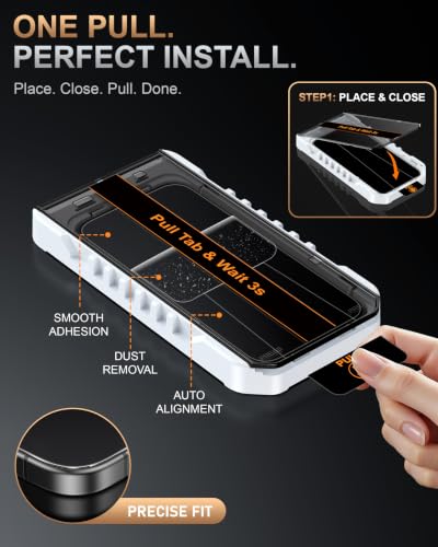 For iPhone 18 Pro Max 360° Matte Privacy Screen Protector, 2+1 Pack - view 6