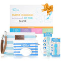 Bumco Baby Essentials Newborn Gift Set with Spatula & Brush (Boys)