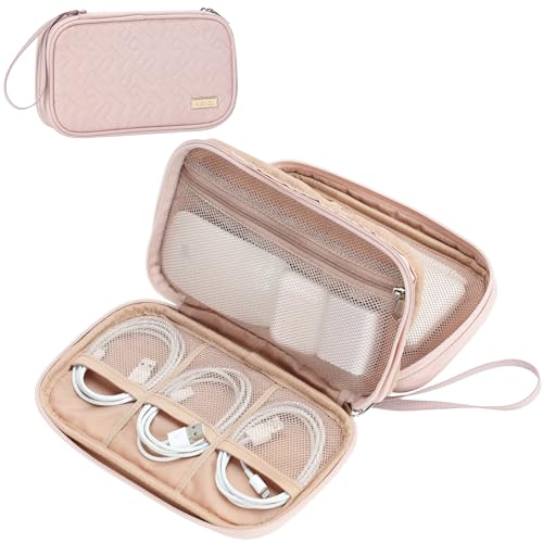 Electronics Travel Organizer Cord Case, Charger Cable Tech Bag
